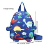 Bolsas de volta à escola bonito dinossauro mochila do bebê crianças mochila do jardim de infância da criança sacos de livro crianças bolsa de moedas saco de lanche