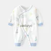 pulover rompers for nechn cotton print baby boy boys girls close sleeve cute girt boy boy phemsuit come infant Onesies 0-6m Spring H240508