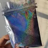 Glitter per unghie 5 g/borsa Laser olografico Polvere fine Decorazione Brillante Oro Argento Polvere di pigmenti Gel fai da te per le unghie Accessori artistici