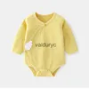 Sets Lawadka 0-12M Newborn Baby Girls Boys Bodysuit Spring Autumn 100% Cotton Long Sleeves Infant Jumpsuit With Wing Toddler Clothes H240508