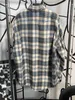 Clinee Autumn and Winter Plaid Shirt Double Pocket Long Sleeve Shird Casual Loose Men's Jacket Vintage Small Fragrance Shit