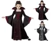 Ocasiones especiales Disfraz de Halloween para niños Niñas Disfraz de bruja Cosplay 2208231203211
