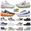 Designer on Run Cloud Running Shoes Pink and White White Monster All Black Surfer Men Women Sneakers Clouds Runner Schuhe Ultra Outdoor Trainer Storlek 36-45