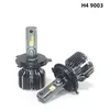 Lâmpada canbus para farol de carro, 100w, h7, h4, h8, h9, h11, hb3, 9005, hb4, 9006, 20000lm, tubo de cobre duplo, luzes para automóveis