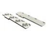20pclot Black Silver Car Fender dla L -Line Logo Sticker Metal 3D Badge dla linii S A1 A2 A3 A4 A5 A7 A7 S3 S6 S6 B6 Stylling133633