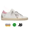Casual Superstar Shoes Golden Super Goose Designer Shoes Star Italy Brand Sneakers Super Star Luxury Dirtys Sequin White Do-Old Dirty Outdoor Shoes Storlek 35-46