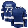 Stitch Hockey Hombres Niño Mujeres 11 Luke Glendening Jersey 73 Conor Sheary 31 Jonas Johansson 23 Michael Eyssimont 12 Alex Barre-Boulet 43 Darren Raddysh Azul Blanco