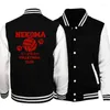 Kurtki męskie projektanci kurtki baseballowej Black White Slim Fit University Varsity Coats UUniform Motorcycle Bomber