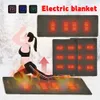 USB Electric Heating Pad Sleeping Mattress Heated Mat 3 Gears Electric Blanket for Home Office Car Fishing Camping Electric Mat 240117
