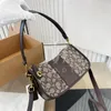 Top qualité Crescent Moon Bag Mahjong Bag Designer Sacs de soirée Sac swinger Femmes Sac axillaire Sac bandoulière Cuir Hobo Sac à bandoulière Designer Phone Bag Old Flower