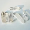 Figurines décoratives Collection de cristal blanc naturel 40-60MM Point de Quartz clair guérison baguette hexagonale traitement pierre ornement cadeau