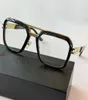 ゴールドブラックレジェンド眼鏡メガネフレームクリアレンズ9094メンファッションサングラスフレームアイウェア新しいボックス4385767