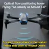 Drone plegable S20 con cámara dual HD Posicionamiento de flujo óptico, lucha por trayectoria, seguimiento inteligente, retorno automático, foto parlante con gestos, lucha por trayectoria