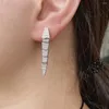 Boucles d'oreilles Europe Vente Classique Polyvalent 925 Sterling Argent Serpent Os Personnalité Marque De Mode Fête De Luxe Bijoux Cadeau