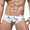 Majaki seksowne męskie niskie pasy B Boxer Shorts Męs