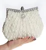 Designer sell new style bridal hand bags handmade beaded clutch bag makeup bag wedding evening party bag shuoshuo65888303242