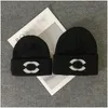 Berretti Cappelli Bambini C Lettera Cappello lavorato a maglia Autunno Bambini Protezioni per le orecchie Neonato Berretto in pelle di melone Inverno Ragazzi Ragazze Lana calda Er Drop De Otvew