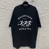 デザイナーメンズTシャツ正しいマッチングバージョンBホーム高品質ランニングマラソンプリント摩擦エッジ損傷した男女のための短袖Tシャツ短いt t t t t t t t t t t t t t t