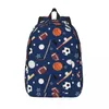 Sac à dos balles de Football et de Football américain, sac de livre Durable pour écoliers d'âge préscolaire et primaire, pour garçons et filles