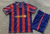 Barcelona Classic Retro Jersey Henry Eto'o Ronaldinho 05 06 08 09 10 11 14 15 16 17 David Villa A.iniesta Xavi Suarez Messis Vintage Kids Kit Football Shirt