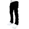 Jeans pour hommes Jeans pour hommes Regar Fit empilé mort détruit pantalon en denim droit vêtements streetwear décontracté jean drop livraison vêtements hommes dhtus