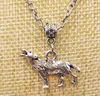 Hanger Kettingen Wolf Vintage Charms Kraag Verklaring Choker Voor Vrouwen Meisjes Valentijnsdag Cadeau Sieraden