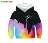 Kids Hoodies Boys Girls Clothes Fashion 3D Print Milk Space Galaxy Hooded Children Sweatshirt 6 8 9 10 12 Years Pullover Tops4834516