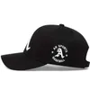 Casquettes de baseball Lettre gothique A broderie une casquette de Baseball printemps été chapeau de soleil en plein air papa chapeau Hip Hop casquette réglable casquette décontractée os YQ240117