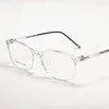 Solglasögon ramar chic glasögon kvinnliga glasögon ram optisk fjäder gångjärn ultralight tr90 ac clear lins vintage klassiska glasögon flicka