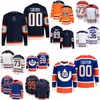 Stitch Hockey Mens Child Women 73 Vincent Desharnais Jersey 28 Connor Brown 14 Mattias Ekholm 36 Jack Campbell 99 Wayne Gretzky 89 Sam Gagner Orange White Blue