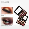 FOCALLURE 18 kleuren pigment oogschaduwpalet Kleurrijke oogschaduwpallet Glitter markeerstift Shimmer Matte oogmake-up cosmetica 240116