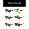 2023 European and American Cross-border Box Personalized Tom Sunglasses for Men and Women Minimalist Trend Thick Frame Thick Leg Sunglasses in Stock