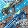 Piasek Play Water Fun New Electric Water Gun Summer Dziecięce Zabawne pistolet wodny w pełni automatyczne oświetlenie ciągłe strzelanie pistollf