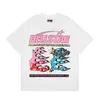 T-shirt da uomo Stili da donna T-shirt estiva Hellstar Traspirante Confortevole stile hip-hop Modello di stampa lettera Y2K