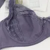 PairFairy Damen-BH in Übergröße, floral, ungefüttert, Spitze, Perspektive, Büstenhalter, sexy Dessous, Bügel, Stütz-Bralette, Unterwäsche 240116