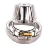 FRRK-81 Men's Metal CB Lock Pot Lid Chastity Lock Chastity Device Penis Cage Dildo Lock Sex Props Wholesale