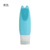 Storage Bottles Silicone Bottle Set Toiletry Travel Face Wash Brush Body Lotion Cosmetics Empty