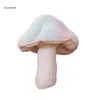 11UA – coussin en forme de champignon 3D, coussin en peluche doux, accompagnement du sommeil, jouet végétal coloré pour enfants, coussins de canapé de maison, 240117