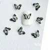 Decorazioni Nail Art Farfalla Unghie Strass Pietra Diamante Glitter Gioielli Goccia