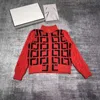 Designer Women Sweaters Fashion Letter Jacquard Zipper Knitted Cardigan Round Neck Pullover Long Sleeve Knitted Sweater Woman Tops