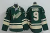 공장 아울렛 남성 미네소타 와일드 #7 Cullen #9 Mikko Koivu #22 Clutterbuck #22 Niederreiter Green Red White Ice Hockey Jerseys