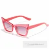 INS Kinder Schmetterling Form Sonnenbrille Jungen Mädchen Katzenaugen Rahmen Sonnenschutz Brillen Kinder UV-Schutz Outdoor Radfahren Brillen Z6755