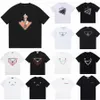 Designer Mens T-shirt Printemps Eté Saison P Mode Triangle Inversé Femmes T-shirt Loisirs Hommes Marque T-shirt À Manches Courtes Classique Lettre Couple T- w0jt #