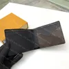 New short foldable Designer Luxury Coin Purse Vertical Wallet Credit Card Holders wallet M69408