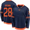 Stitch Hockey Mens Child Women 73 Vincent Desharnais Jersey 28 Connor Brown 14 Mattias Ekholm 36 Jack Campbell 99 Wayne Gretzky 89 Sam Gagner Orange White Navy Blue