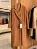 Maxmaras Cashmere Coat Womens Wool Coats 101801 백만 가을과 겨울 Max Windbreaker 따뜻한 외부