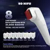 Hifu ultrassom máquina de levantamento de pele 9D HIFU remoção de rugas microagulhamento fracionário RF rejuvenescimento da pele profrssional 5 em 1 dispositivo