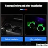 Luci decorative LED Tappetino per tazza per auto Luci d'atmosfera per tutte le auto Rgb USB Tazze di ricarica Pad Interni Atmosfera-Lampada Consegna a goccia Auto Dhiql