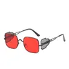 New Square Sunglasses Men's and Women's Large Frame Fashion Punk Style Glasses Trend Street Photography