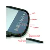 Auto Achteruitrijcamera's Parkeersensoren Hd 7 Inch Bluetooth Mp5 Achteruitkijkcamera LCD Monitor Spiegel Omkeren Led Nachtzicht Back-up Dr Dh4Ug